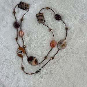 Elegant Multi-Stone Necklace